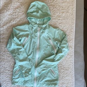 Lululemon Mint Green Running Jacket